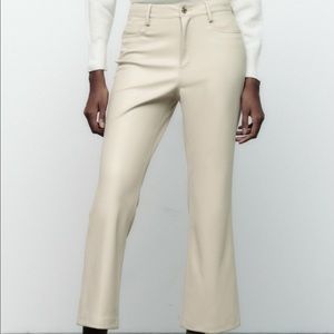 ZARA leather pants